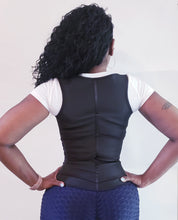 Load image into Gallery viewer, Double Strap Compression Latex Sweat Vest